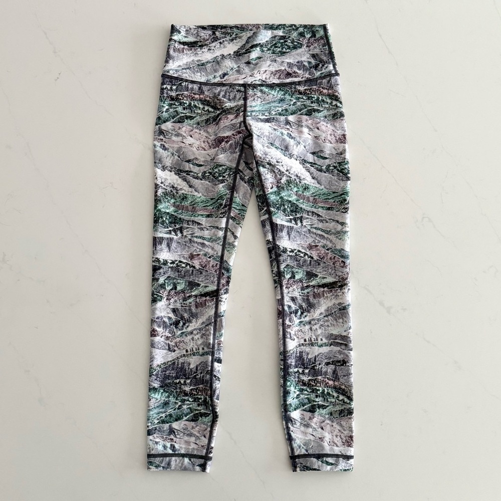 lululemon wunder under 25” springscape